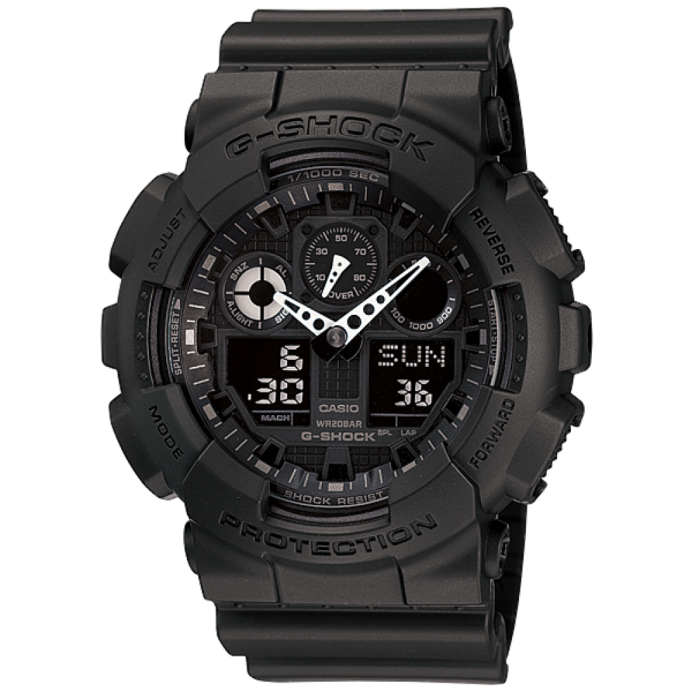 đồng hồ g-shock ga-100-1a1