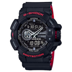 đồng hồ g-shock ga-400hr-1a dây đen đỏ